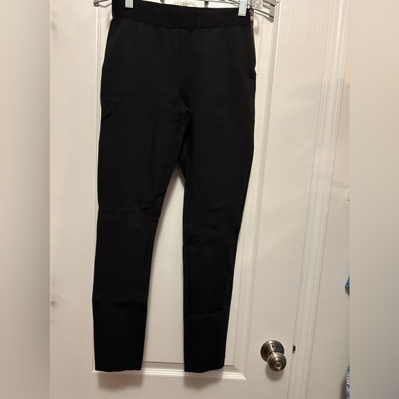 J.Crew Gigi Pant with Side Zip in Ponte Black women’s Size 4 preppy - Picture 13 of 15